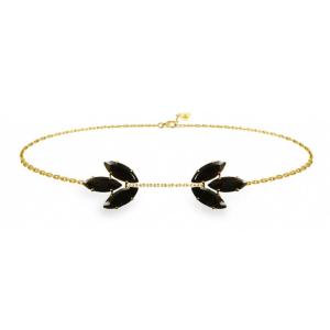 Gold And Fine Stone Bracelet, Bengale Collection, Layone Brand