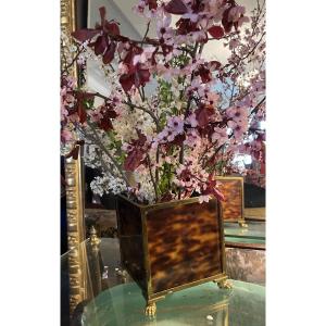 Flower Box In Imitation Of Tortoiseshell