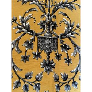 Pair Of Louis XVI Curtains And Valance