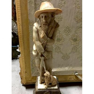 Beautiful Ivory Of Dieppe, Early XVIII