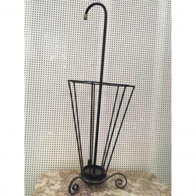 Wrought Iron Umbrella Holder, 1950s