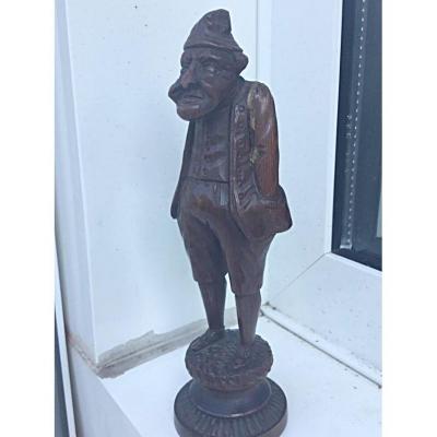 Folk Art, Little Man In Boxwood