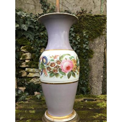 Large Vase Porcelain Paris, Napoleon III