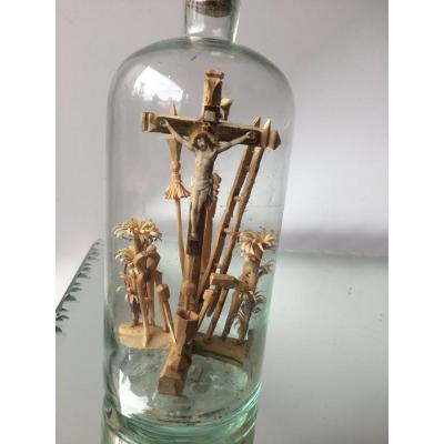 Small Bottle Of The Passion, Folk Art
