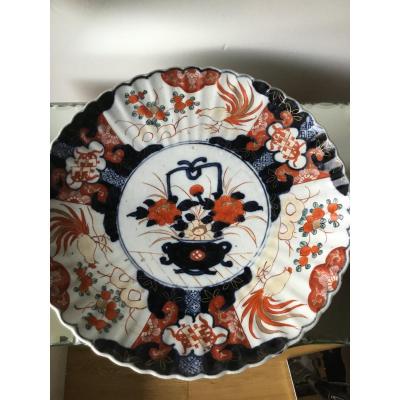 Au Coqs Dish, Imari, Japan