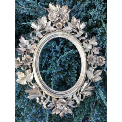 Framing In Carved And Gilded Wood, Italy, XIXth