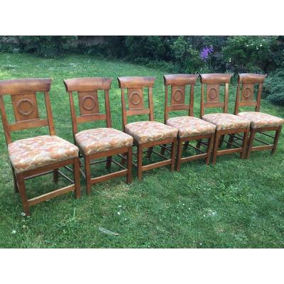 Suite Of 6 Chairs Restoration At The Laurel Crown