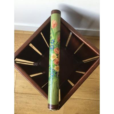 Napoleon III Painted Case For Knitting Needles