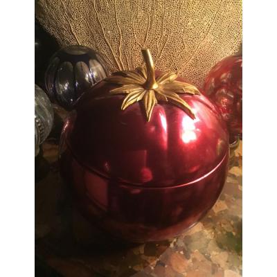 Ice Bucket Featuring An Apple. Around 1970