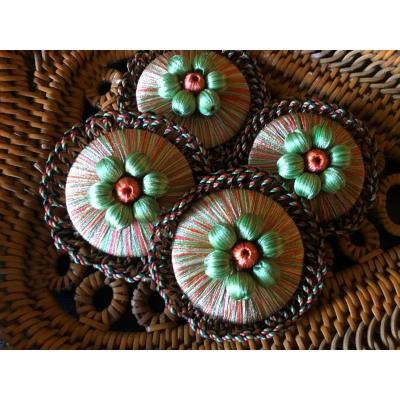 Passementerie Buttons For Furniture , 1880