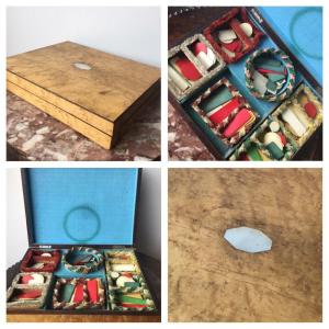 Game Box, Box With Its Napoleon III Tokens