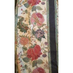 Large Wall Hanging, Two Double Curtains Together, Indian Decor