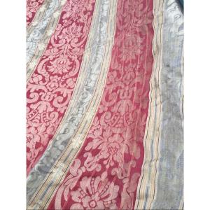 Silk Wall Hanging With Large Stripes, XIXth