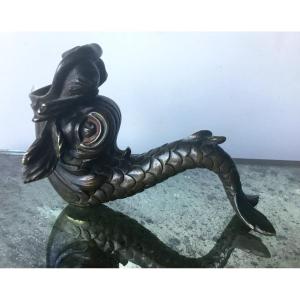 Dolphin In Bronze 3 Patinas