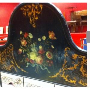 Bed In Painted Sheet Metal, Napoleon III Period
