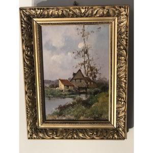 Eugène Galien-laloue (1854-1941) Oil/panel Signed L Dupuy 