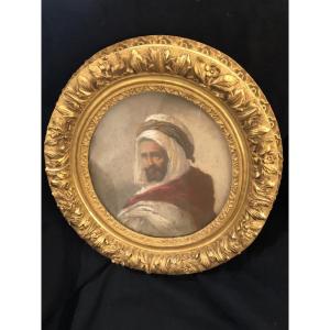 19th Century French School: Portrait d'Un Berbère (portrait Of A Berber)