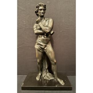 Bronze Man Breaking His Chains Spartacus 