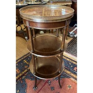 Louis XVI Style Mahogany Saddle Napoleon III Period