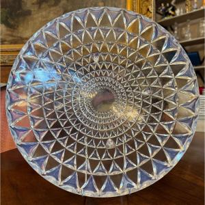 R Lalique Art Deco Cup Opalescent White Glass Rosace Model 1930