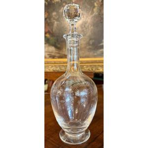 Baccarat Crystal Decanter, Sévigné Model, Mint Condition