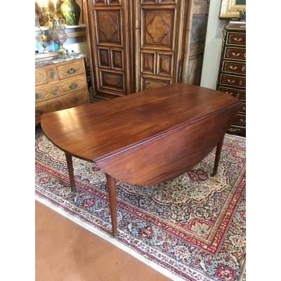 Louis XVI Mahogany Table Time XVIIIth