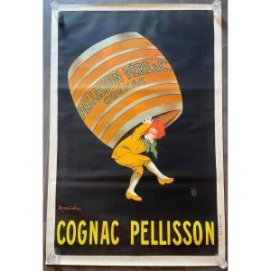 Poster Cappiello Cognac Pellisson Father 1907