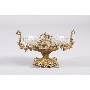 Bronze And Crystal Cup 