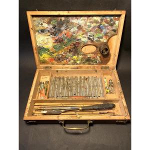 Early 20th Century Painter's Case/box.