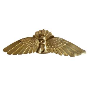 Egyptomania. 19th Century Ornamental Bronze. Stylized Vulture. 