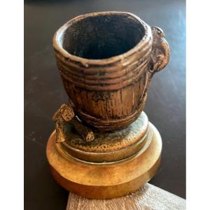 Bronze Pyrogen "the Barrel And The Rat"