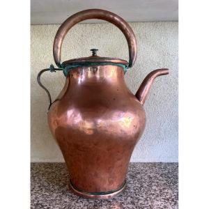 Copper Ewer Dated 1847