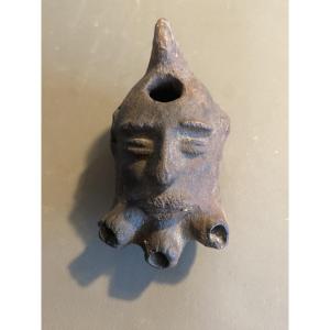 Antique Roman Oil Lamp From Cartagena