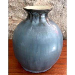 Ceramic Vase – Atelier L’enclos, Dieulefit – Signed Mh – Circa 1960