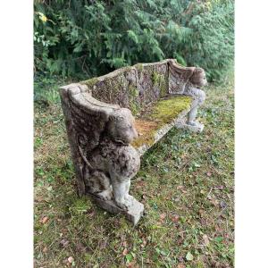Garden Bench From A Castle Park