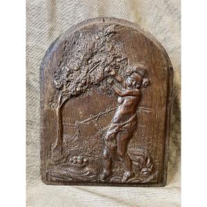 Small Carved Panel