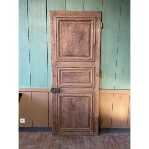 18th Century Oak Door, Full Frame, 213 X 83 Cm