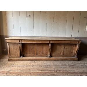 Oak Counter Mid 19th Century.