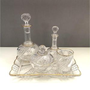 Baccarat Crystal Night/bedside Service, Serpentine Model