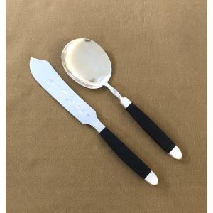 Cardeilhac - Minerve Solid Silver Serving Cutlery