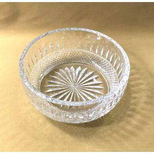 Saint Louis - Large Signed Crystal Bowl / Centerpiece, Tommy Model