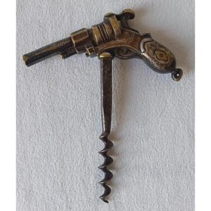 Figurative Corkscrew Revolver Guinot 1900