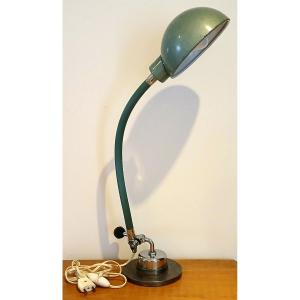 Very Rare Model Of Multifunctional Magnetic Workshop Lamp.from The 1950s