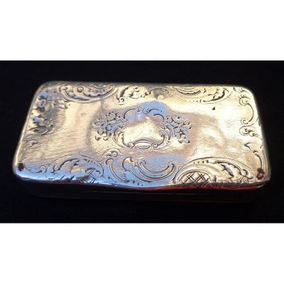 Box Pills Silver Louis XV Style