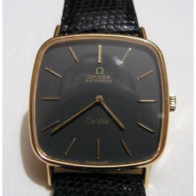 Omega De Ville Automatic Gold 18kt 750/000 Vintage Men's Watch