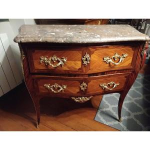 Petite Commode Fin 18ème Siècle Style Transition