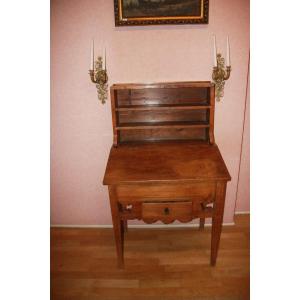 Walnut Slope Desk