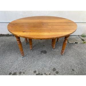 Louis Philippe 8 Leg Ash Table