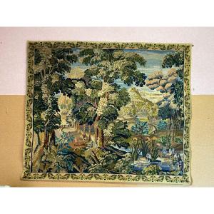 Floral Tapestry, Handmade, From The 1940s.