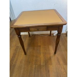 Louis Philippe Period Walnut Games Table.